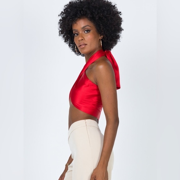 Princes Polly SAXON TOP RED - Picture 5 of 7